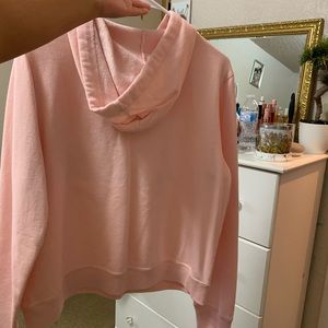 Pink Aeropostal Short Long Sleeve Hoodie
